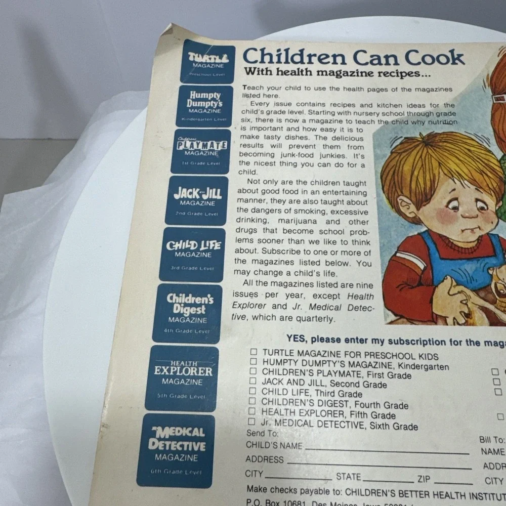 Vintage Saturday Evening Post Family Cookbook Selected‎ Health Recipes Paperback